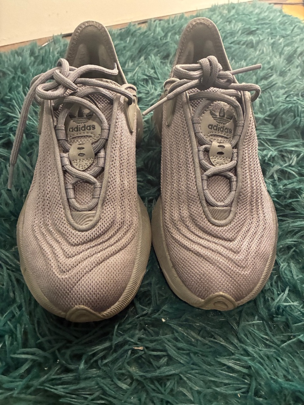 Adidas Originals adiFOM SLTN shoes in Gray. Men’s/Juniors size 4.EUC